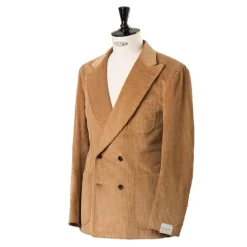 Orazio Luciano Anzug „Bombato Montagne" Aus Baumwollcord Reine Handarbeit* Anzugjacke