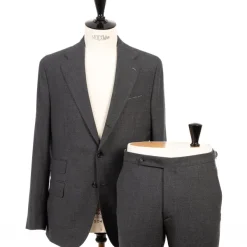 De Petrillo Anzug „Sartorial Business-Class" Aus Reiner Wolle Handgefertigt* Anzugjacke