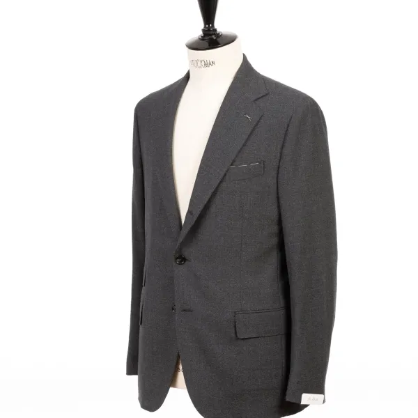 De Petrillo Anzug „Sartorial Business-Class" Aus Reiner Wolle Handgefertigt* Anzugjacke