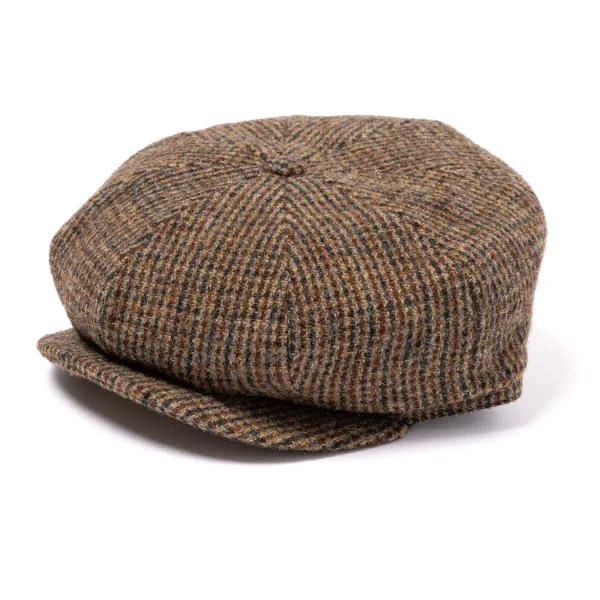 Lock u0026 Co. Hatters Ballonmutze „Tremelo" Aus Britischem Harris Tweed Handgefertigt Fur Herren* Hüte