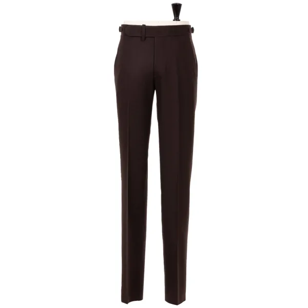 Cesare Attolini Braune Hose „Limited Fox Flannel" Aus Englischer Wolle Reine Handarbeit* Hose