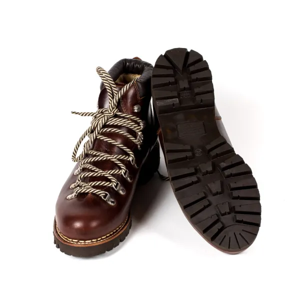 Paraboot Brauner Stiefel „Avoriaz" Aus Gewachstem Kalbsleder* S