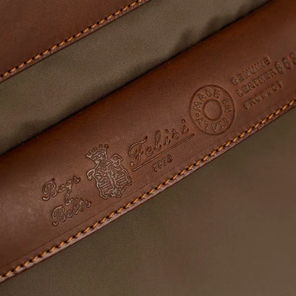 Felisi Business-Tasche "Carry On" Aus -Nylon Und Sattelleder - Handarbe* Taschen