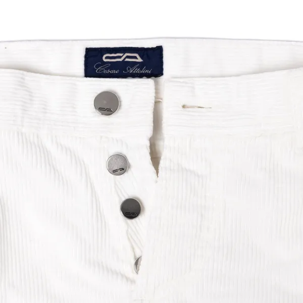 Cesare Attolini Ca Exklusiv Fur Mj: Luxus-Jeans „Soft-Cord" Aus Weicher Baumwolle Mi* Hose
