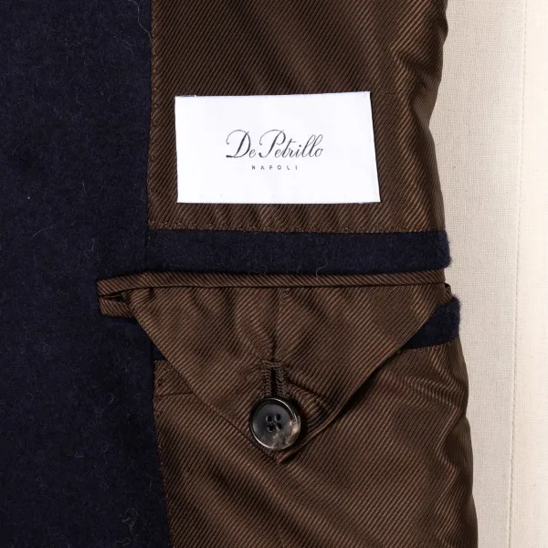 De Petrillo Club-Knopfjacke Aus Wolle Und Kaschmir Von Drago - Ha* Anzugjacke