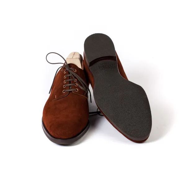 Saint Crispin's Derby „Blucher" Aus Rostfarbenem Wildleder* Mto
