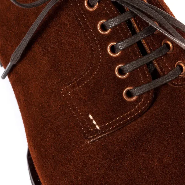 Saint Crispin's Derby „Blucher" Aus Rostfarbenem Wildleder* Mto