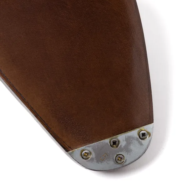 Saint Crispin's Derby „Modern B-Laceup" Aus Dunkelbraunem Kalbsleder - En* Mto