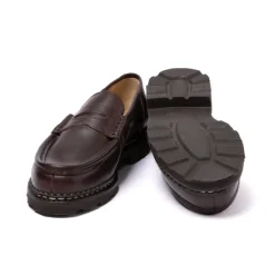 Paraboot Dunkelbrauner Loafer „Reims