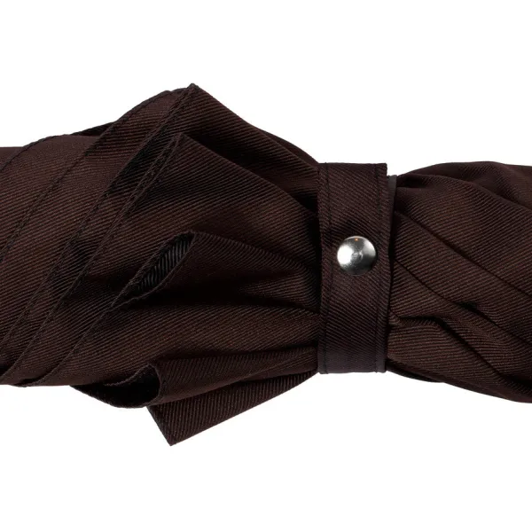 Maglia Dunkelbrauner, Sportlicher Regenschirm Mit Handgenahtem Ledergriff* Regenschirme