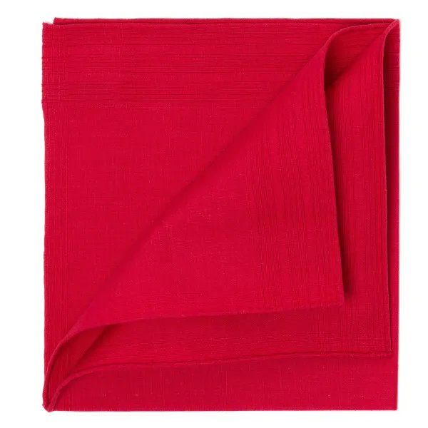 Simonnot-Godard Duras Rouge Einstecktuch Aus Leinen Und Baumwolle* Taschentücher