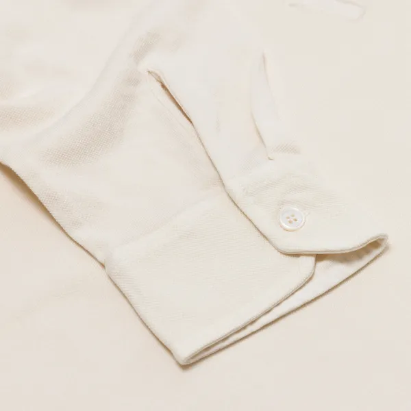Fedeli Exklusiv Bei Michael Jondral: Langarm-Poloshirt „North" Von Pure Giza Co* Poloshirts Langarm
