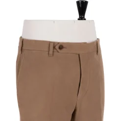 Rota Sartorial Exklusiv Bei Michael Jondral: Hellbraune Englische Baumwoll-Moleskin-Trou* Hose