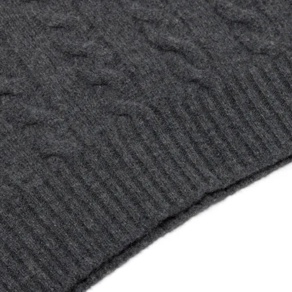 William Lockie Exklusiv Bei Mj: Pullover „Crew Cable-Rib" Aus Reinem Geelong* Strickwaren