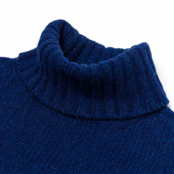William Lockie Exklusiv Bei Mj: Rollkragenpullover „Alain Rollneck" Aus 4-Lagigem Geelong Lam* Strickwaren