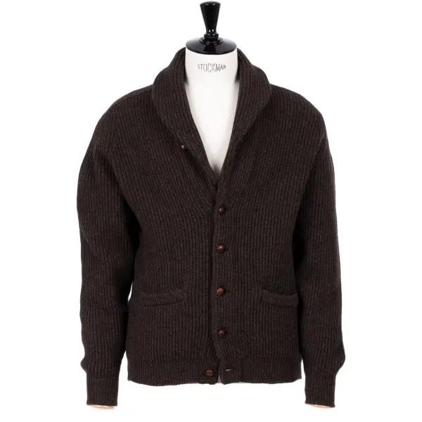 William Lockie Exklusiv Bei Mj: Schal-Cardigan „Iconic Shawl" Aus Der Fi* Strickwaren