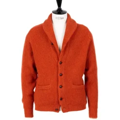 William Lockie Exklusiv Bei Mj: Schal-Cardigan „Iconic Shawl" Aus Der Fi* Strickwaren