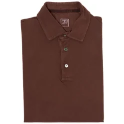 Fedeli Exklusiv Fur Michael Jondral: Longsleeve-Polo „North" Aus Reiner Giza-* Poloshirts Langarm