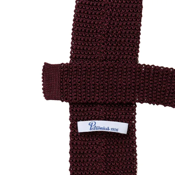 Petronius Exklusiv Fur Michael Jondral: -Strickkrawatte „Pois" Aus Pur* Krawatten
