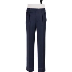 Rota Sartorial Exklusiv Fur Michael Jondral: Hose „New York" Mit Zwei Falten R* Hose