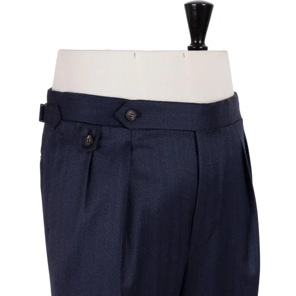Rota Sartorial Exklusiv Fur Michael Jondral: Hose „New York" Mit Zwei Falten R* Hose