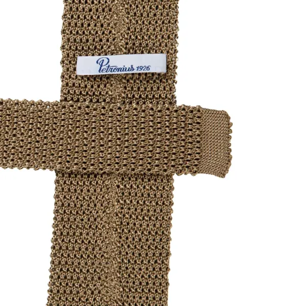 Petronius Exklusiv Fur Michael Jondral: -Strickkrawatte „Pois" Aus Pur* Krawatten