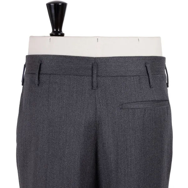 Rota Sartorial Exklusiv Fur Michael Jondral: Graue Hose „Hollywood" Mit Zwei Pleas* Hose