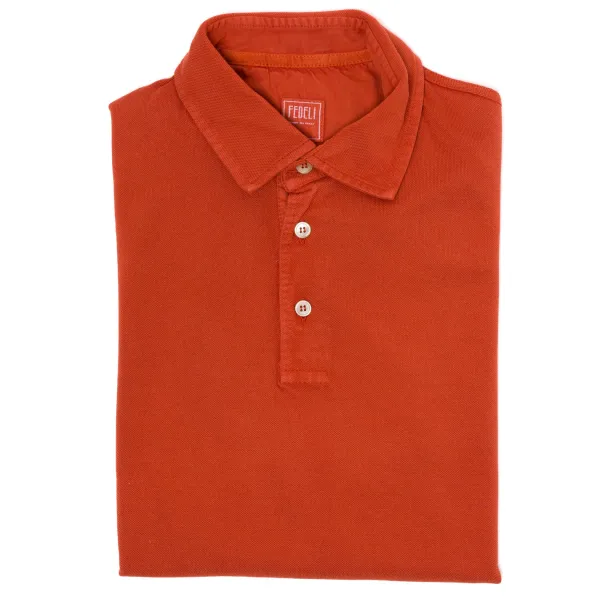 Fedeli Exklusiv Fur Michael Jondral: Longsleeve-Polo „North" Aus Reiner Giza-* Poloshirts Langarm