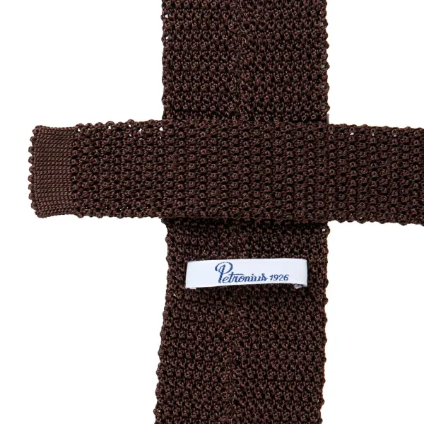 Petronius Exklusiv Fur Michael Jondral: -Strickkrawatte „Unita" Aus Pu* Krawatten