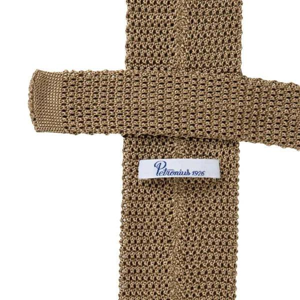 Petronius Exklusiv Fur Michael Jondral: -Strickkrawatte „Unita" Aus Pu* Krawatten