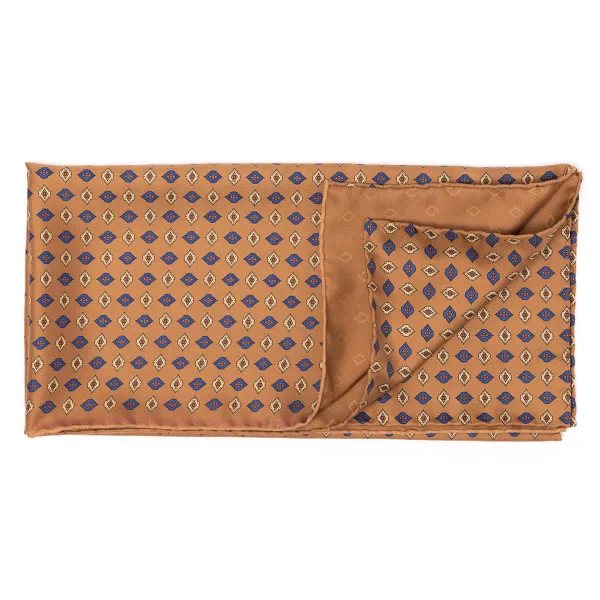 Cesare Attolini Foulard-Halstuch „Cornici Barocche" Aus Reiner Englischer Seide* Schals