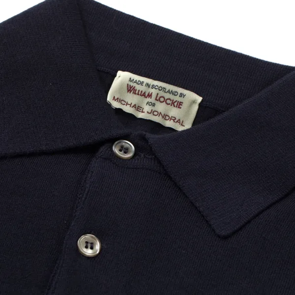 William Lockie Gestricktes Polo „Devon" Aus Feinster 14 Mikron Merinowolle Von Loro Piana* Strickwaren
