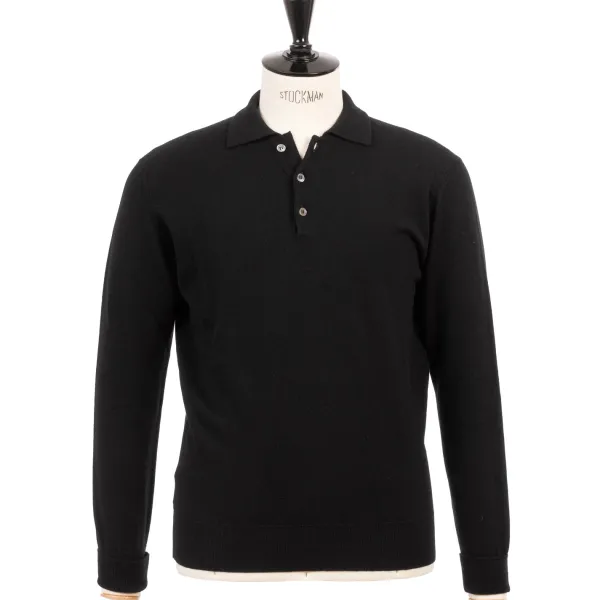 William Lockie Gestricktes Poloshirt „Oxton Sportshirt" Aus Feinem Schottischem 1-Lagigem Kaschmir* Strickwaren