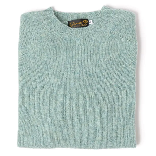 Glenugie Exclusive X Mj: Pullover „Round Jumper" Aus Reiner Wolle Ci* Strickwaren