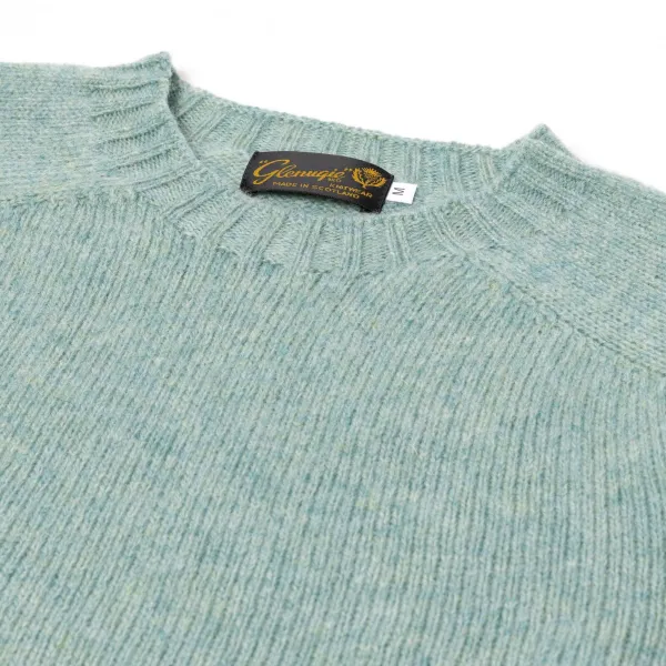 Glenugie Exclusive X Mj: Pullover „Round Jumper" Aus Reiner Wolle Ci* Strickwaren