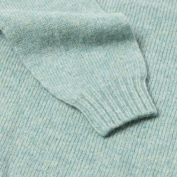 Glenugie Exclusive X Mj: Pullover „Round Jumper" Aus Reiner Wolle Ci* Strickwaren