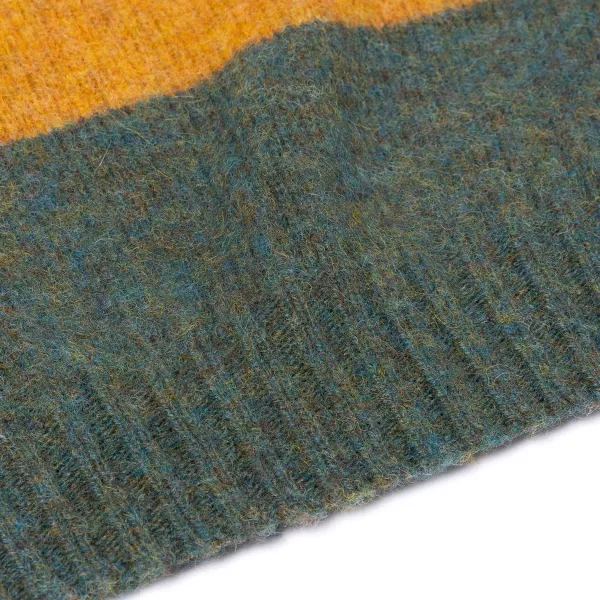 Glenugie Exclusive X Mj: Pullover Aus Reiner Wolle „College Stripe Jumper" C* Strickwaren