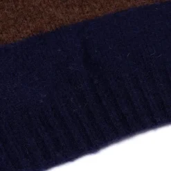 Glenugie Exclusive X Mj: Pullover Aus Reiner Wolle „College Stripe Jumper