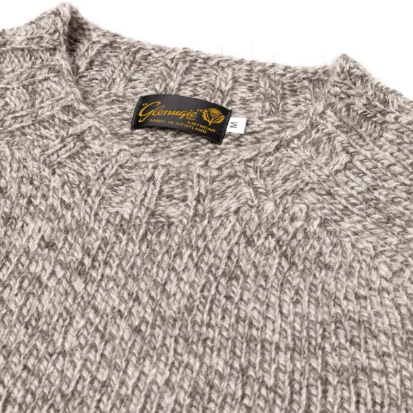 Glenugie X Mj: Pullover „Agnelli Sport Jumper" Aus Reiner Wolle Schotte* Strickwaren