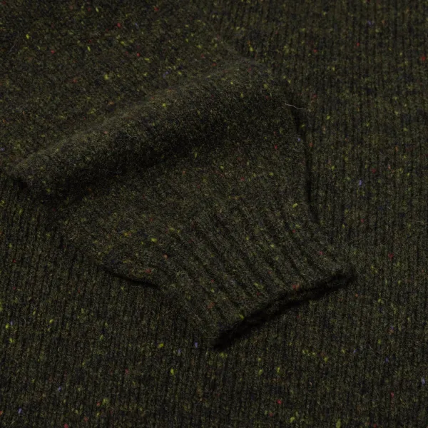 Glenugie X Mj: Pullover „Donegal Polo Jumper" Aus Reiner Wolle Supersoft Lam* Strickwaren