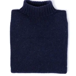 Glenugie X Mj: Pullover „Donegal Polo Jumper" Aus Reiner Wolle Supersoft Lam* Strickwaren