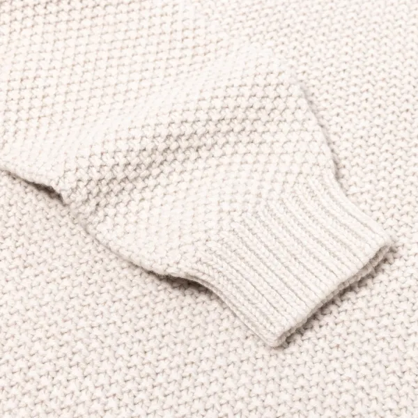 Glenugie X Mj: Pullover „Gstaad Vintage Ski" Aus Reiner Wolle 4-Lagiger Supersof* Strickwaren