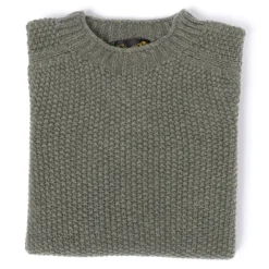Glenugie X Mj: Pullover „Gstaad Vintage Ski" Aus Reiner Wolle 4-Lagiger Supersof* Strickwaren