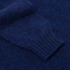 Glenugie X Mj: Rundpullover Aus Reiner Wolle Reiner, Weicher Shetland-Stoff* Strickwaren