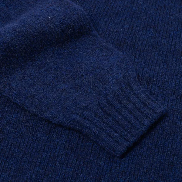 Glenugie X Mj: Rundpullover Aus Reiner Wolle Reiner, Weicher Shetland-Stoff* Strickwaren