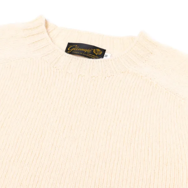 Glenugie X Mj: Rundpullover Aus Reiner Wolle Reiner, Weicher Shetland-Stoff* Strickwaren