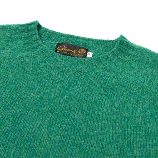 Glenugie X Mj: Rundpullover Aus Reiner Wolle Reiner, Weicher Shetland-Stoff* Strickwaren