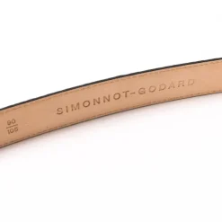 Simonnot-Godard Gürtel Aus Original „Taurillons" Aus Cub-Leder Handgefertigt* Gürtel