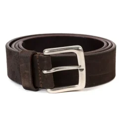 Felisi Gürtel "Vintage Suede" Aus Dunkelbraunem Wildleder - Handarbeit* Gürtel