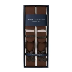 Albert Thurston Hosentrager "Boxcloth" Zum Knopfen* Zahnspange